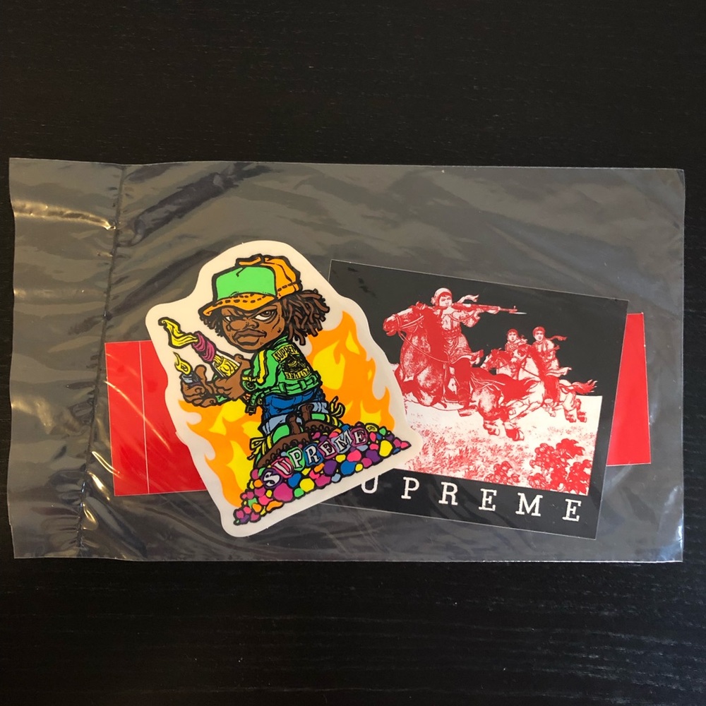 Supreme stickers